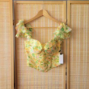 NWT ASTR The Label Corazon Top